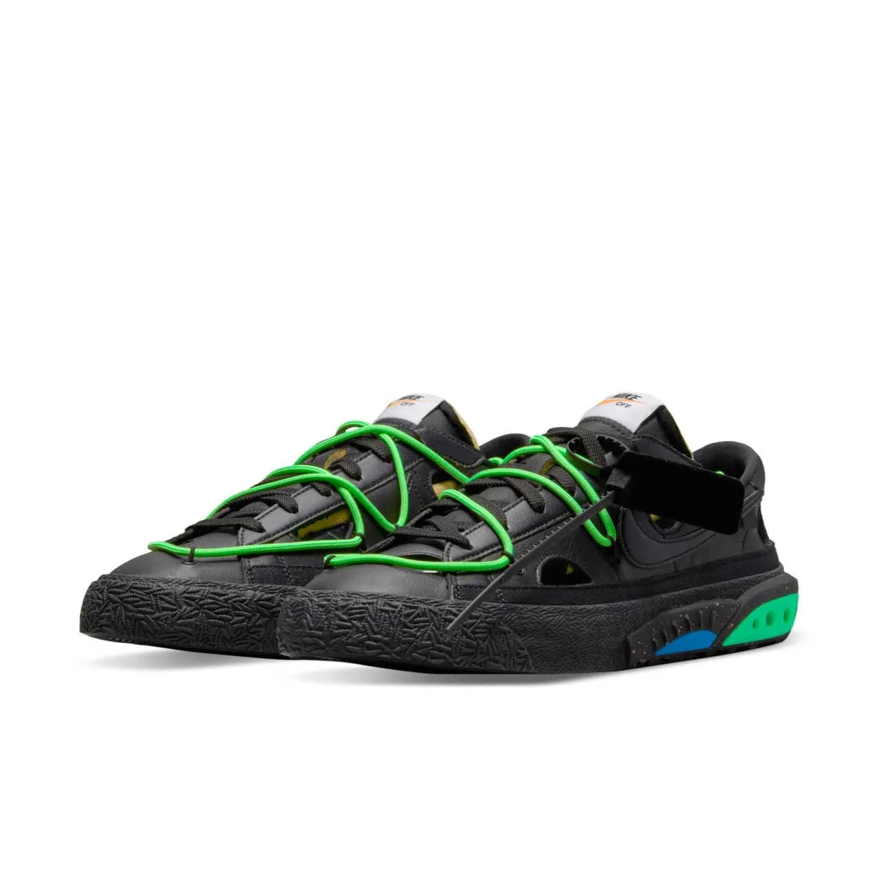 کتونی Nike مدل Blazer Low x Off-White – DH7863-001 — تصویر ۳