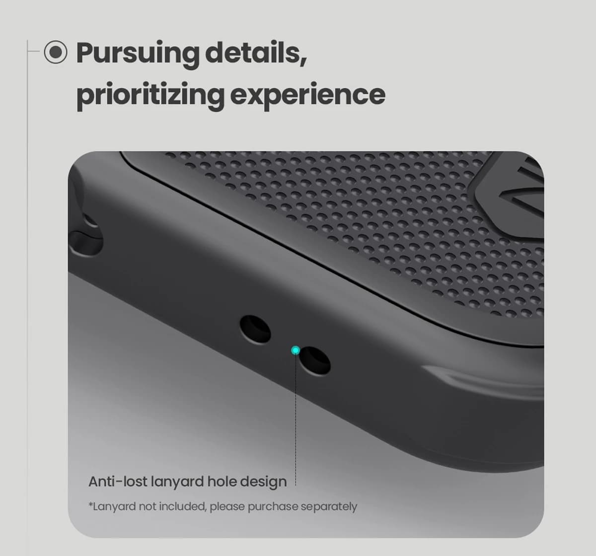 قاب ضدضربه Samsung Galaxy S25 FE مارک نیلکین مدل Super Frosted Shield Pro — تصویر ۷