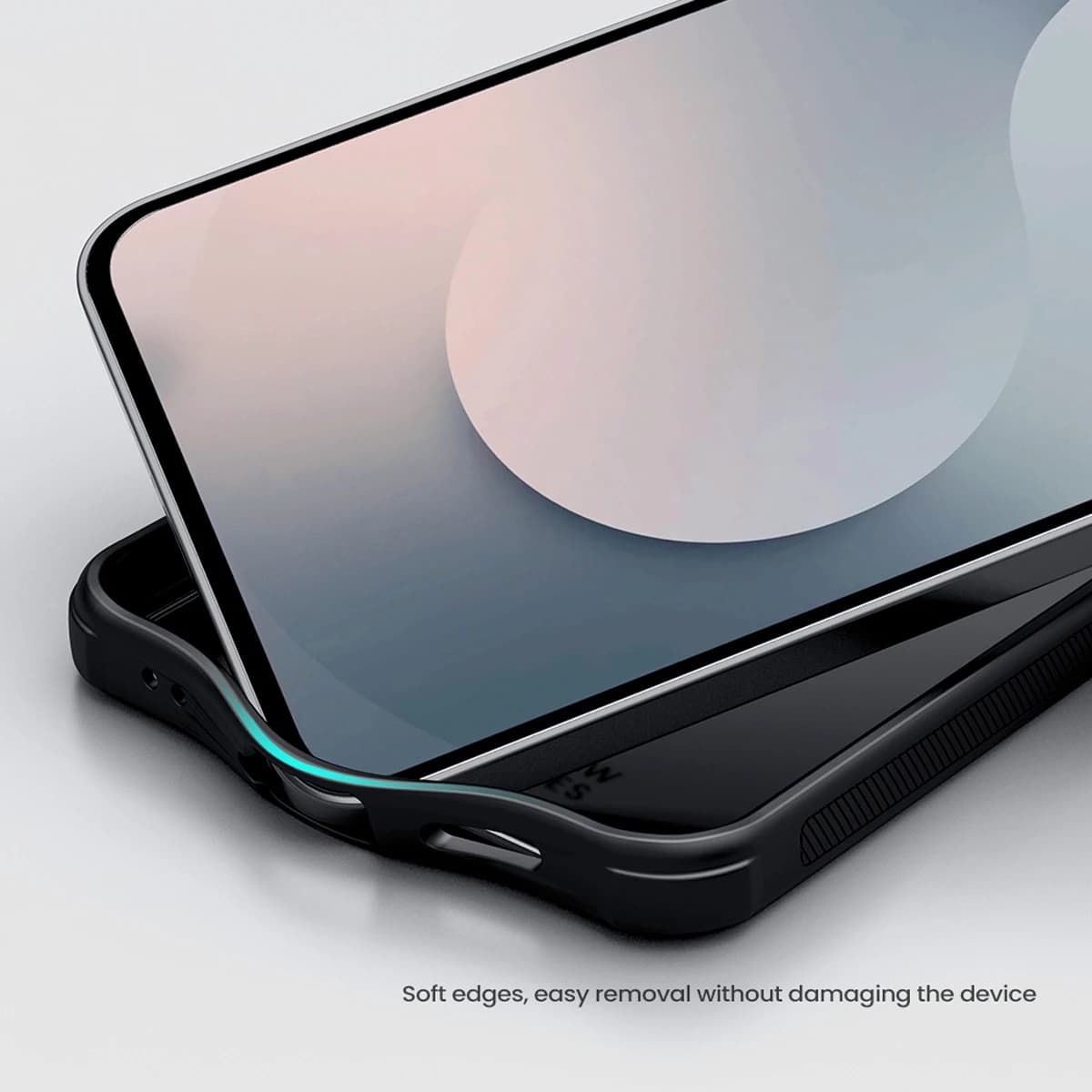 قاب دودی ضدضربه Samsung Galaxy S25 FE مارک نیلکین مدل Super Frosted Shield Pro Clear — تصویر ۶