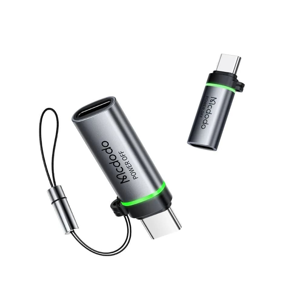 تبدیل Lightning به USB-C با قابلیت قطع کن اتومات برند Mcdodo مدل OT-6010 — تصویر ۳