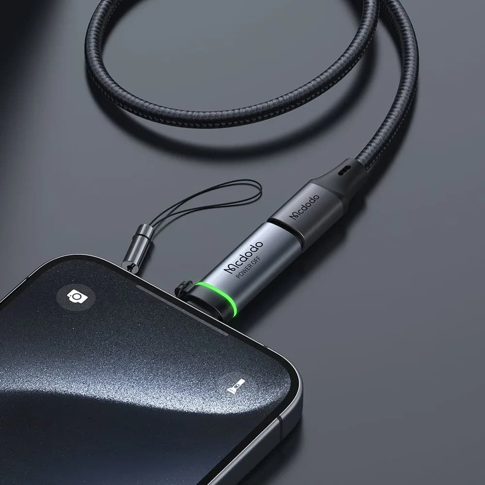 تبدیل Lightning به USB-C با قابلیت قطع کن اتومات برند Mcdodo مدل OT-6010 — تصویر ۷