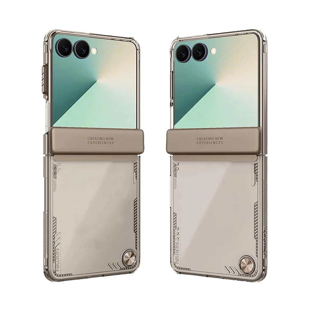 قاب کریستالی Samsung Galaxy Z Flip 7 مارک نیلکین مدل Iceblade — تصویر ۴
