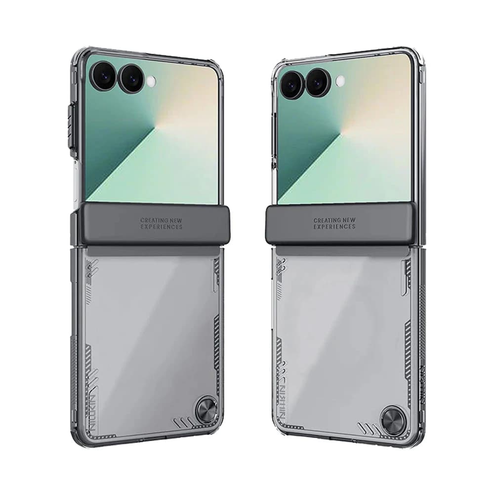قاب کریستالی Samsung Galaxy Z Flip 7 مارک نیلکین مدل Iceblade — تصویر ۲