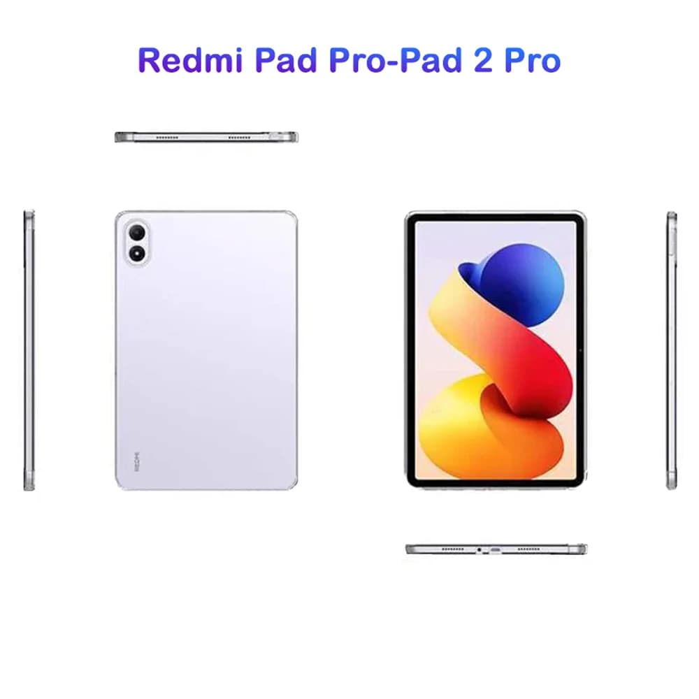 قاب ژله ای شفاف تبلت Redmi Pad 2 Pro 12.1 — تصویر ۶