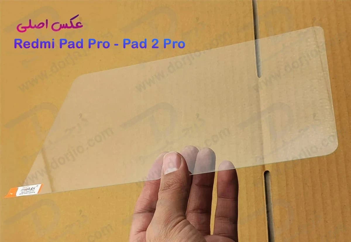 گلس شیشه ای شفاف تبلت Redmi Pad 2 Pro 12.1 مارک Mietubl — تصویر ۲