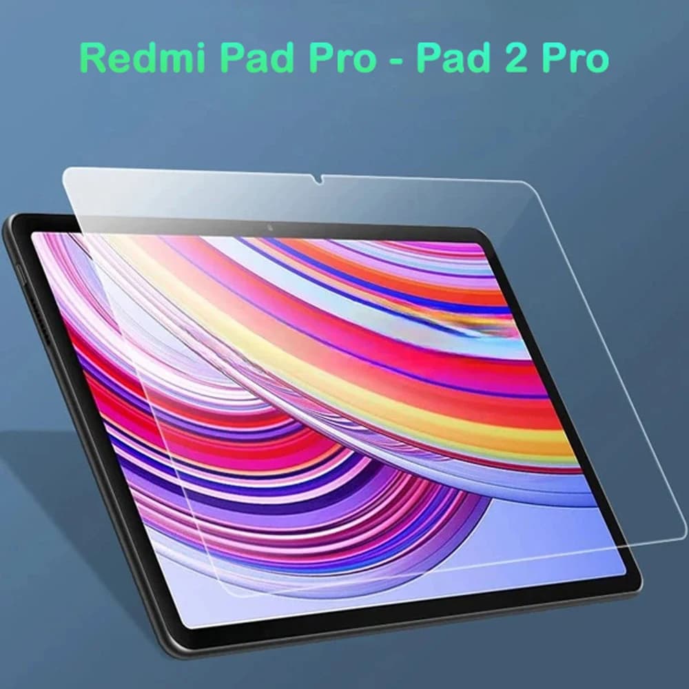 گلس شیشه‌ای شفاف تبلت Xiaomi Redmi Pad 2 Pro 12.1 — تصویر ۴