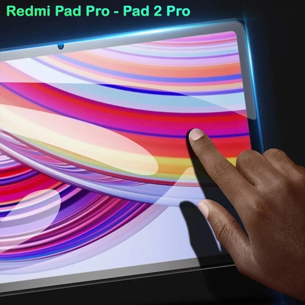 گلس شیشه‌ای شفاف تبلت Xiaomi Redmi Pad 2 Pro 12.1 — تصویر ۷