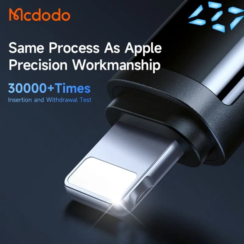 کابل لایتنینگ مک دودو Mcdodo CA-5000 طول 1.2 متر توان 12 وات — تصویر ۴