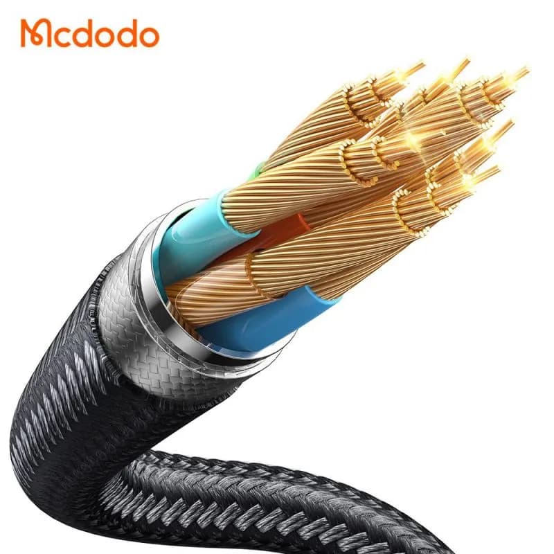 کابل لایتنینگ مک دودو Mcdodo CA-5000 طول 1.2 متر توان 12 وات — تصویر ۲