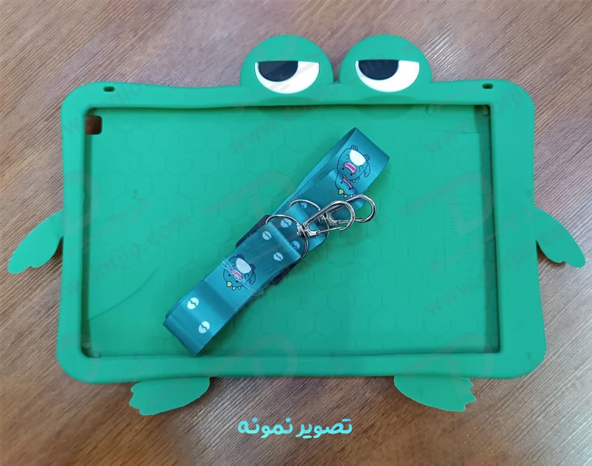 قاب سیلیکونی فانتزی تبلت Samsung A8 2019 ( T295 ) | طرح کروکودیل — تصویر ۲