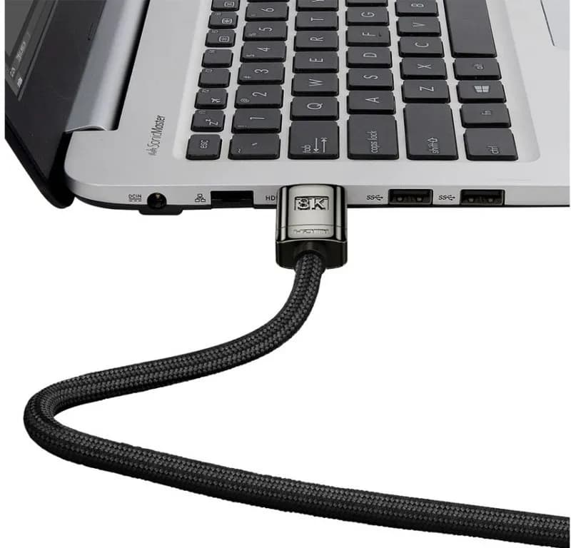 کابل HDMI بیسوس Baseus High Definition Series HDMI 8K to HDMI 8K Cable WKGQ000101 طول 2 متر — تصویر ۳