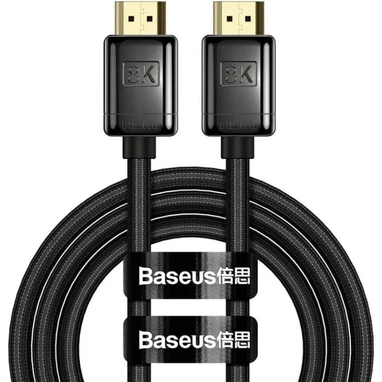 کابل HDMI بیسوس Baseus High Definition Series HDMI 8K to HDMI 8K Cable WKGQ000101 طول 2 متر