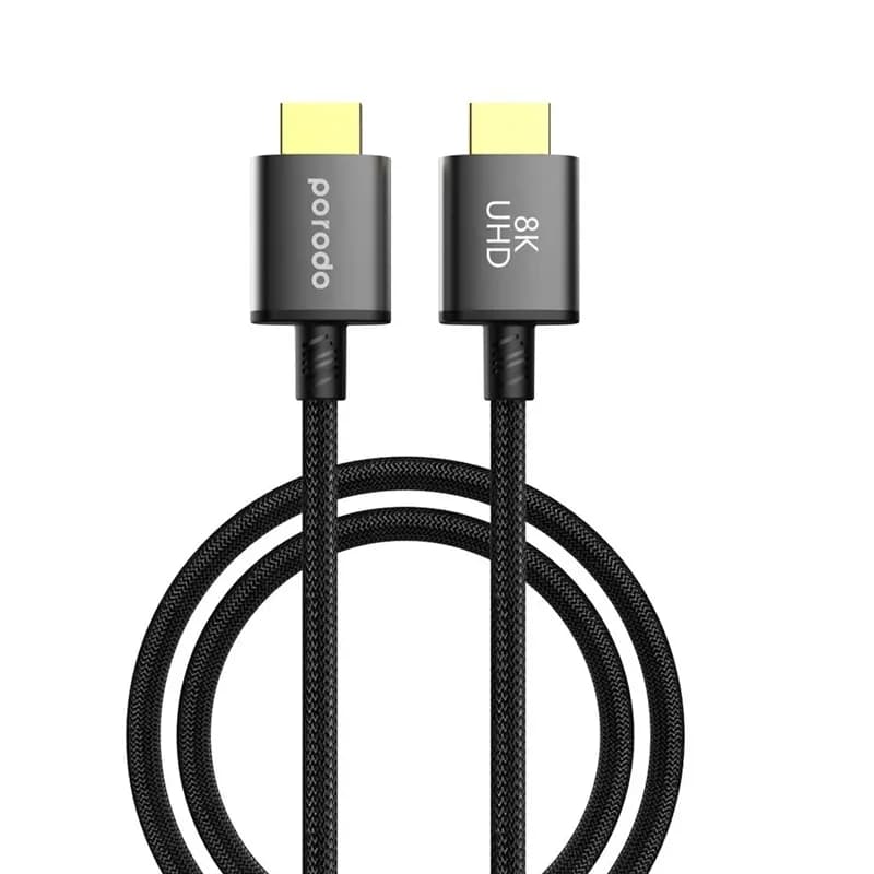 کابل HDMI پرودو PORODO 8K HDMI2.1 PD-8KHDM3 طول 3 متر