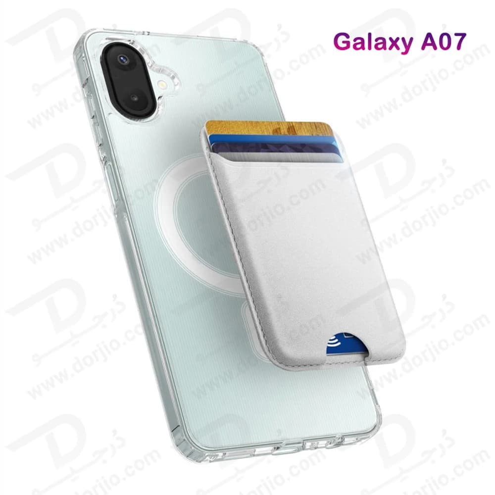 قاب کریستالی شفاف مگنتی Samsung Galaxy A07 — تصویر ۵