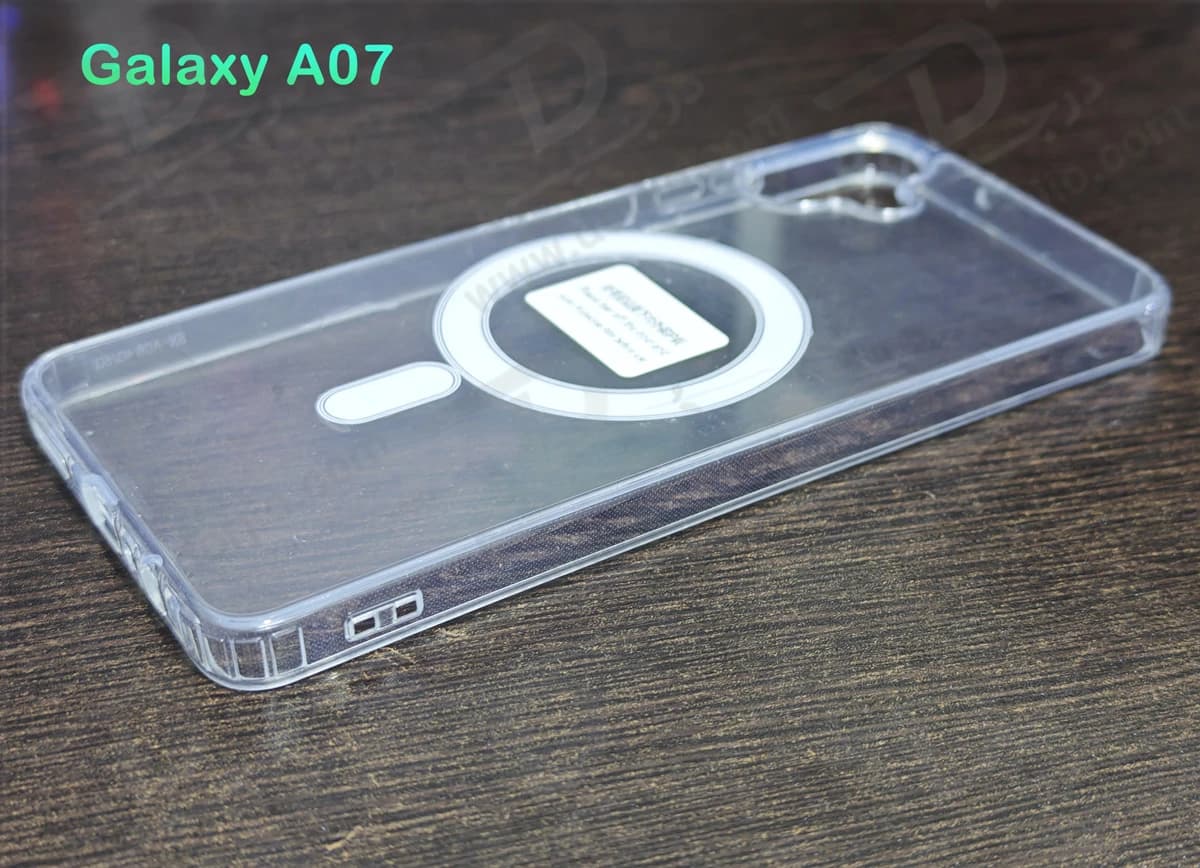 قاب کریستالی شفاف مگنتی Samsung Galaxy A07 — تصویر ۸
