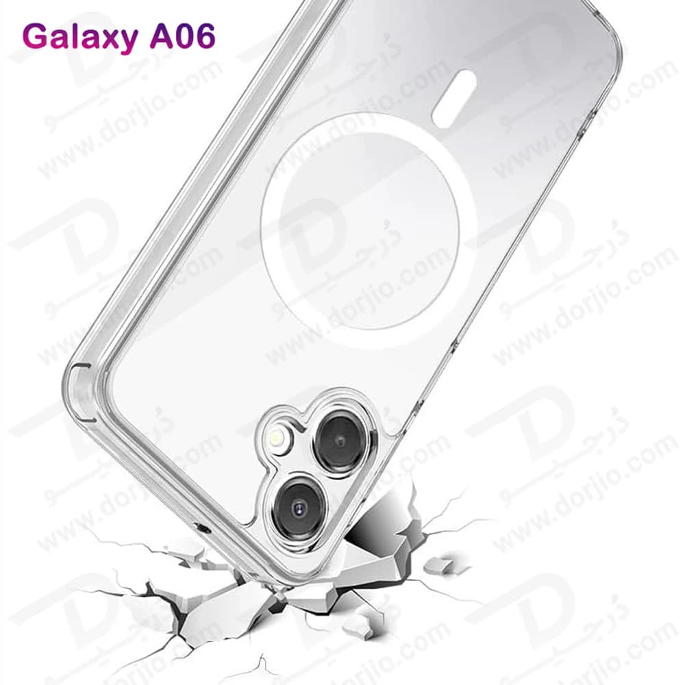 قاب کریستالی شفاف مگنتی Samsung Galaxy A06 — تصویر ۷