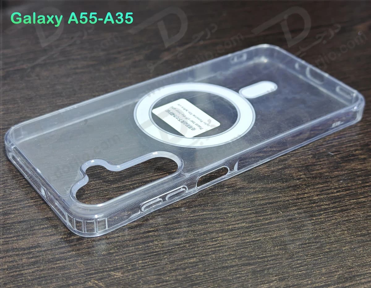 قاب کریستالی شفاف مگنتی Samsung Galaxy A35 — تصویر ۷