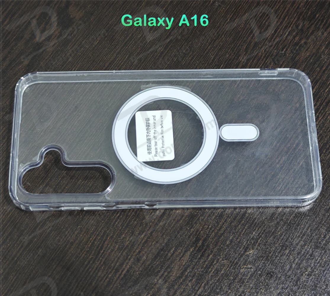 قاب کریستالی شفاف مگنتی Samsung Galaxy A16 — تصویر ۷