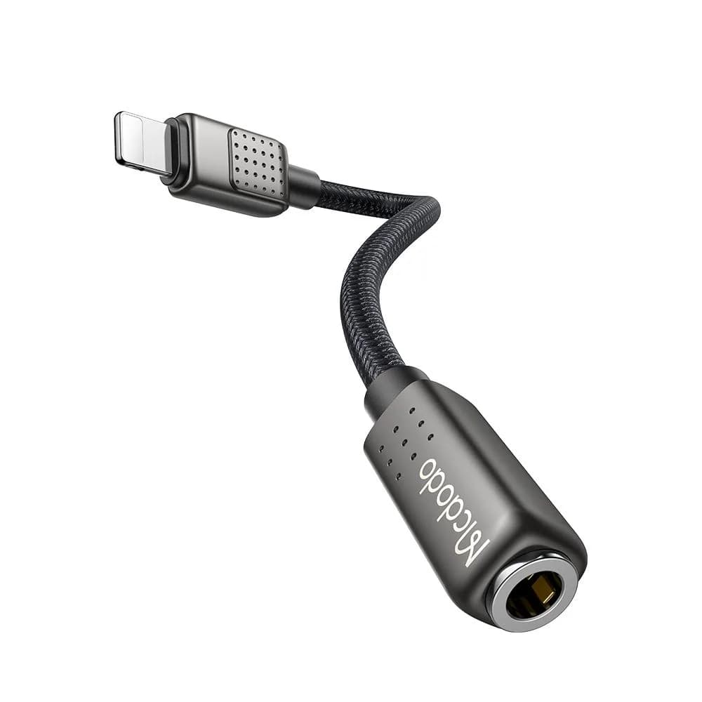 تبدیل Lightning به جک 3.5 میلیمتری AUX با پشتیبانی از میکروفون برند مک دودو مدلMcdodo CA-5010 — تصویر ۵
