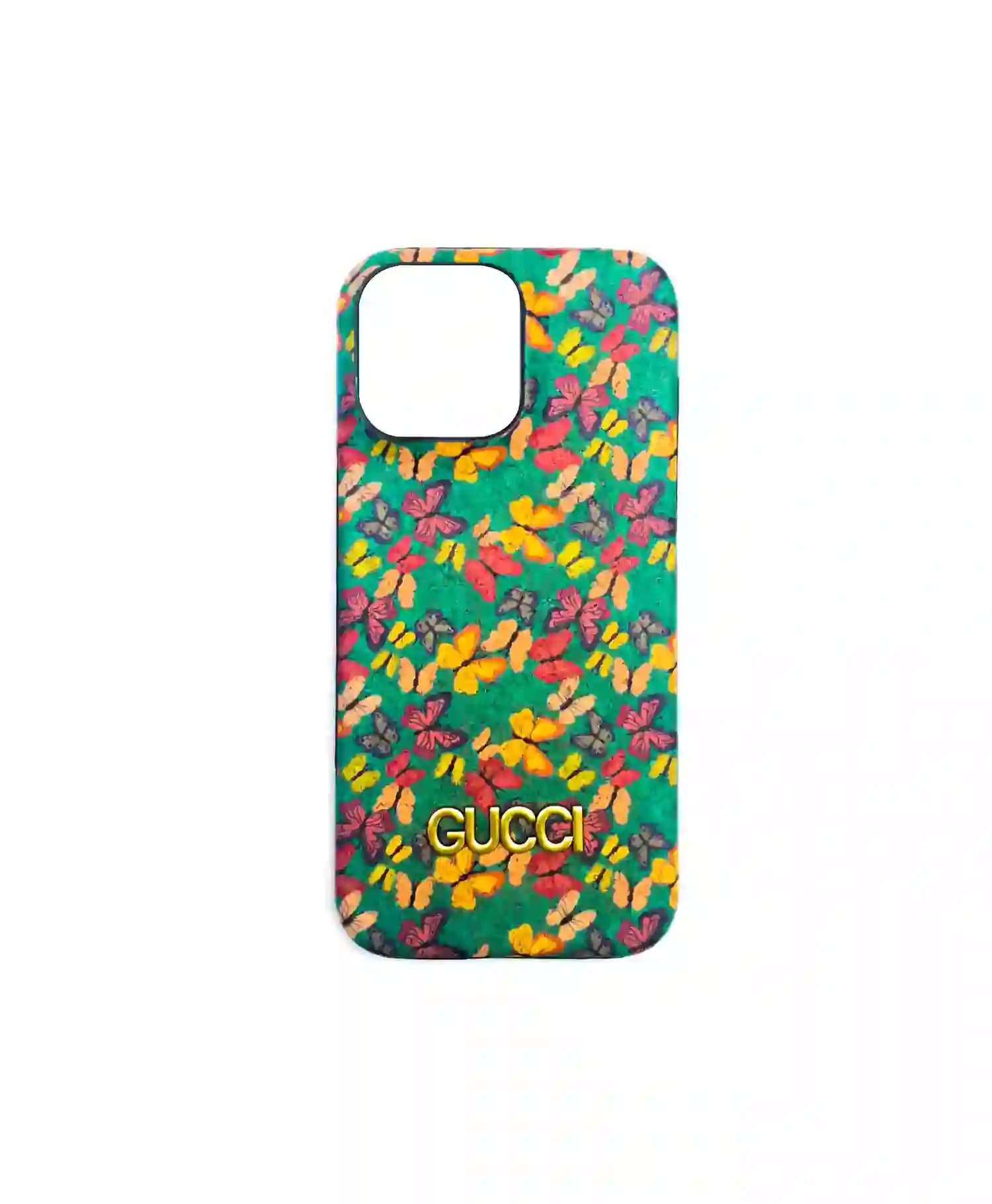 قاب فانتزی طرح پروانه Gucci گوشی موبایل Iphone 16 Pro max