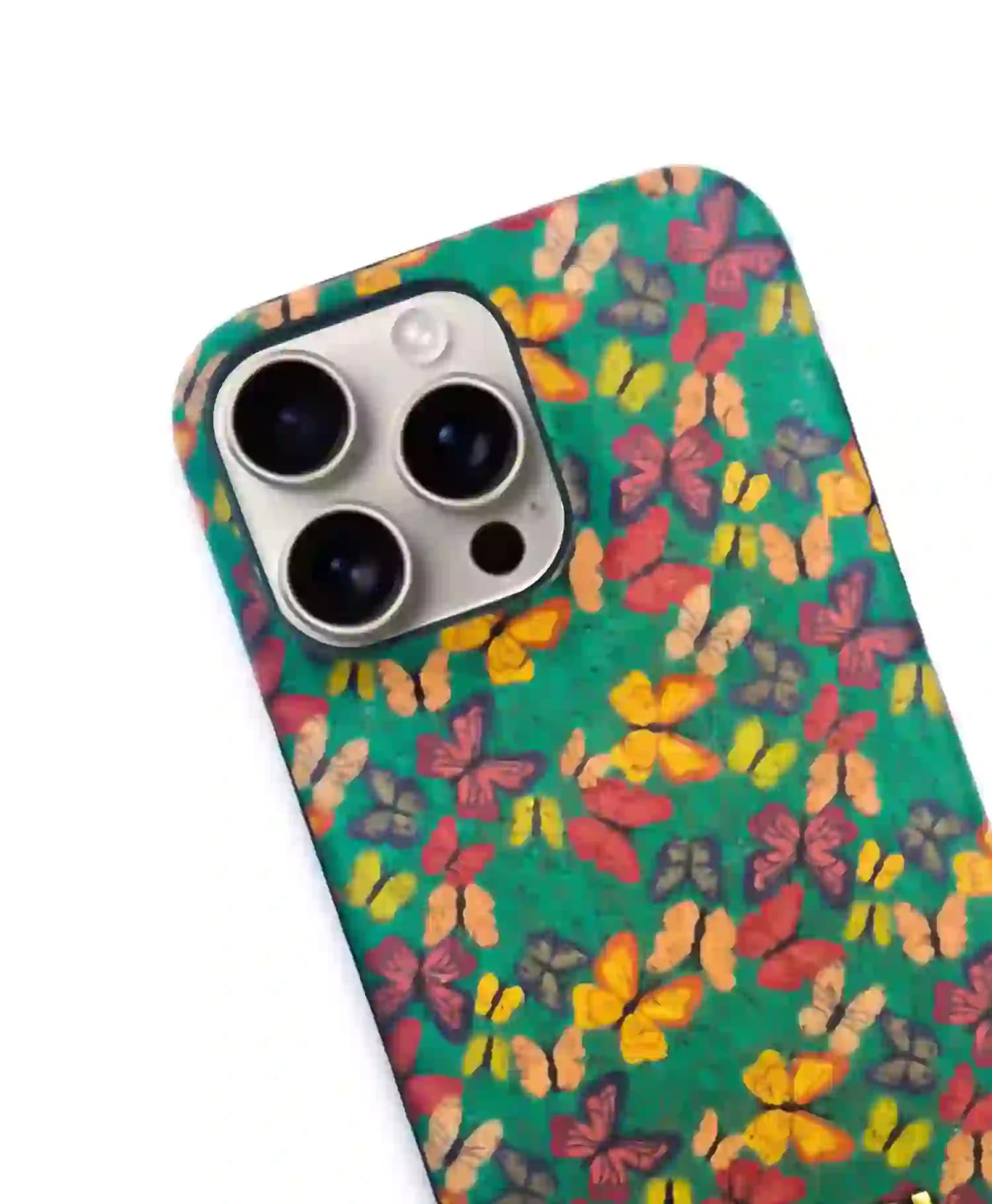 قاب فانتزی طرح پروانه Gucci گوشی موبایل Iphone 16 Pro max — تصویر ۲