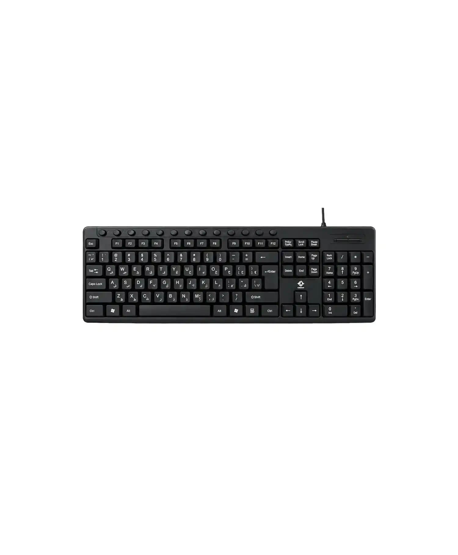 صفحه کلید باسیم کینگ دام مدل K55