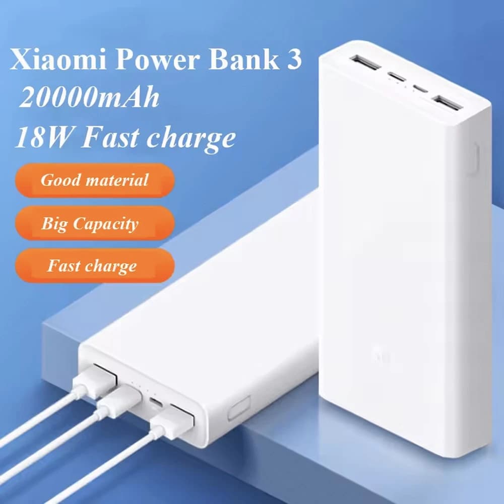 پاور بانک 20000 میلی‌آمپر 18 وات برند Xiaomi مدل PLM18ZM — تصویر ۷