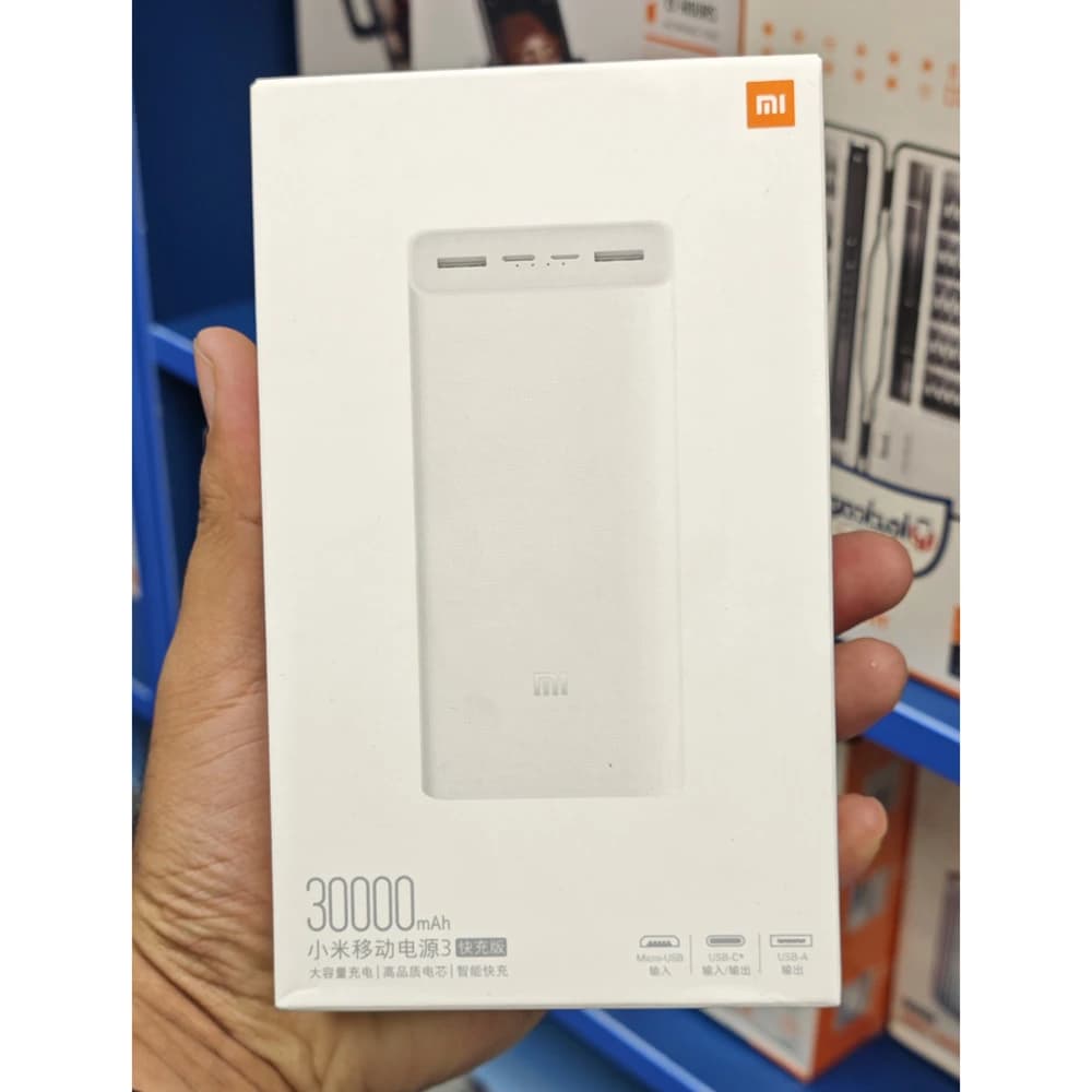 پاور بانک 30000 میلی‌آمپر 18 وات برند Xiaomi مدل PB3018ZM — تصویر ۷