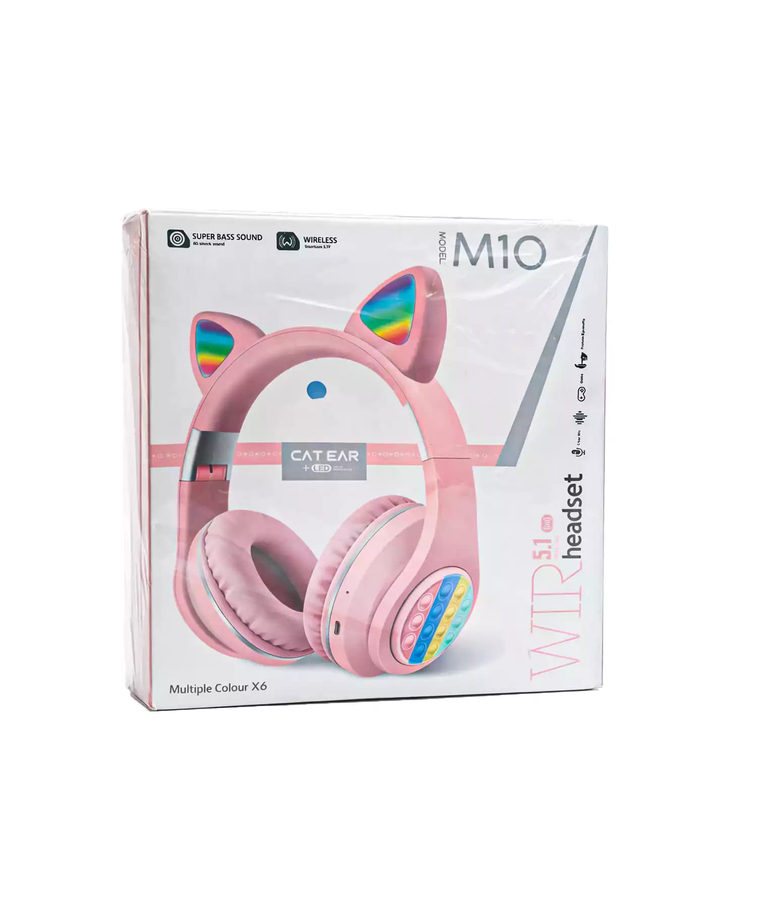 هدفون بیسیم عروسکی مدل M10 — تصویر ۴