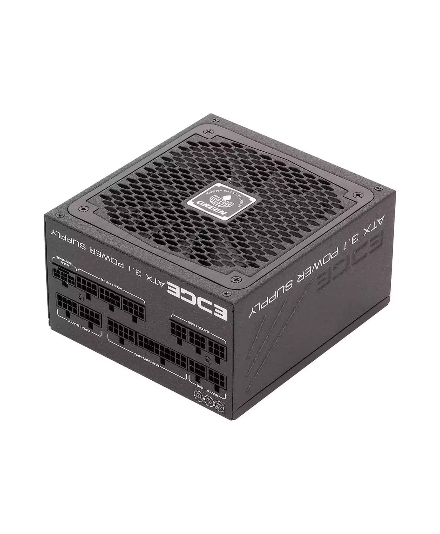 منبع تغذیه کامپیوتر گرین GP1000B-EDGE 80 Plus Platinum توان 1000W — تصویر ۳