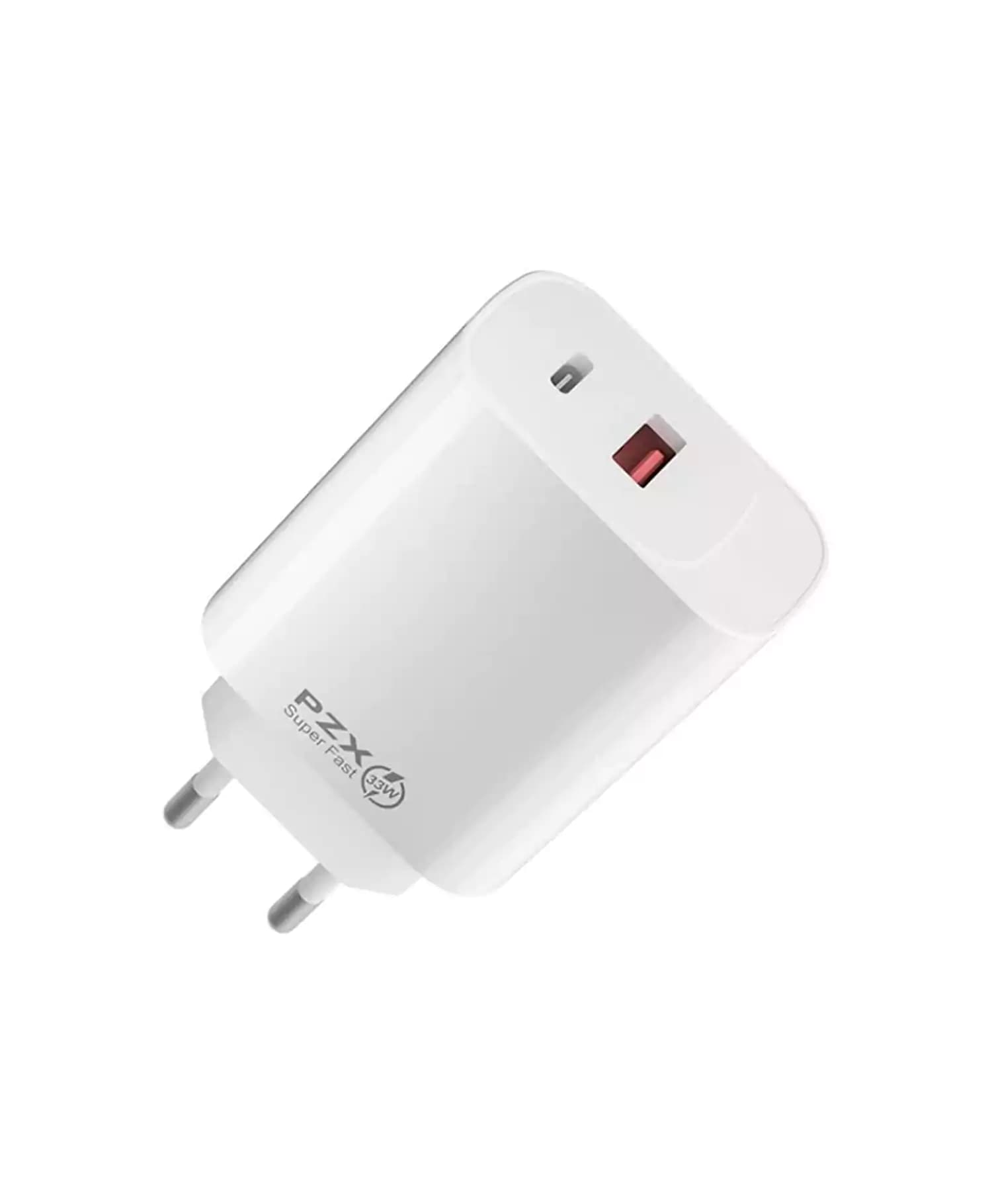 آداپتور شارژر پی زد ایکس 33W مدل P55 — تصویر ۲