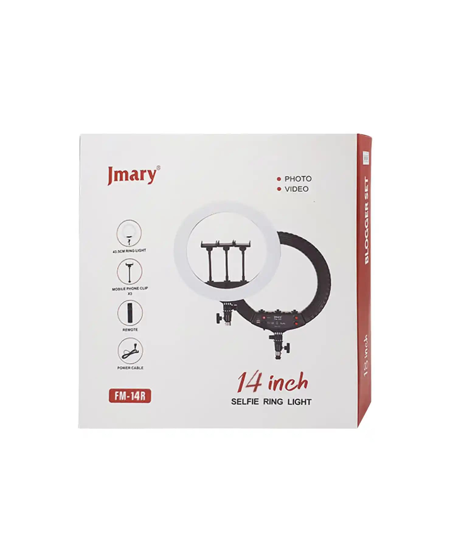 رینگ لایت جیماری مدل Jmary FM-14R — تصویر ۶