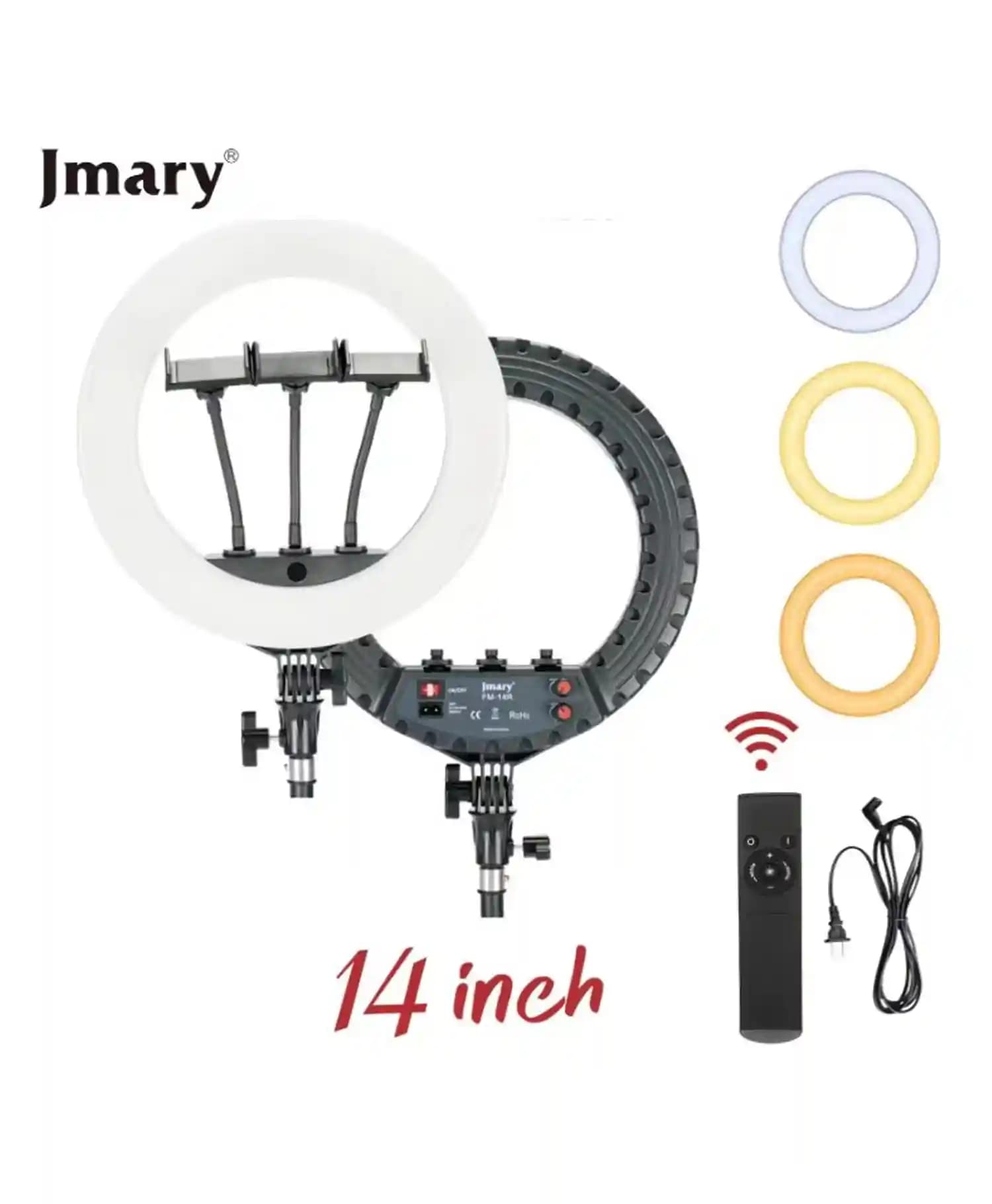 رینگ لایت جیماری مدل Jmary FM-14R — تصویر ۲