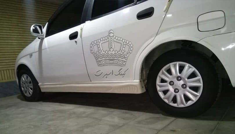 فلاپ رکاب بغل اسپرت تیبا و ساینا (یک جفت) Tiba, Saina — تصویر ۳
