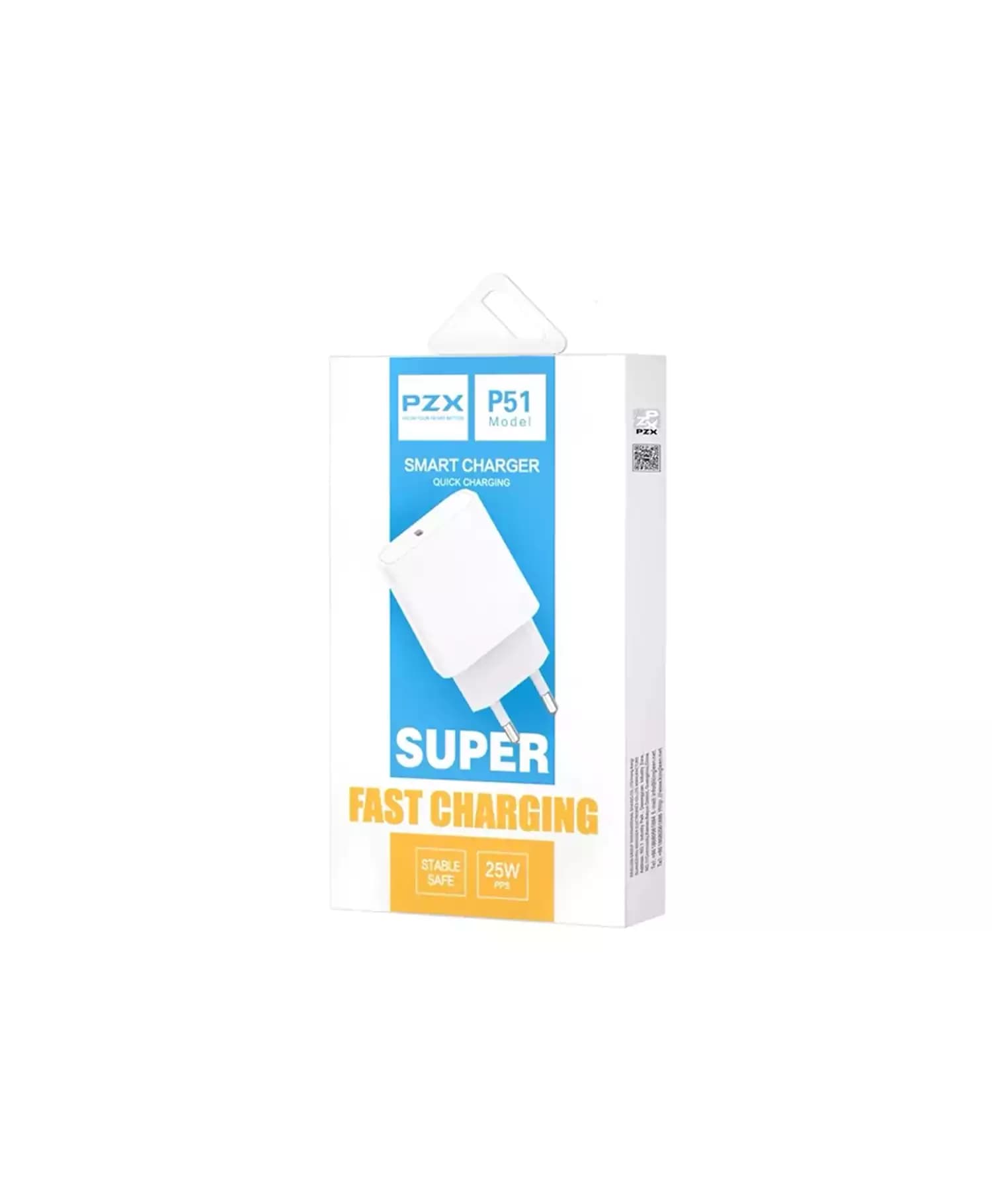 آداپتور شارژ پی زد ایکس 25W مدل p51 — تصویر ۴