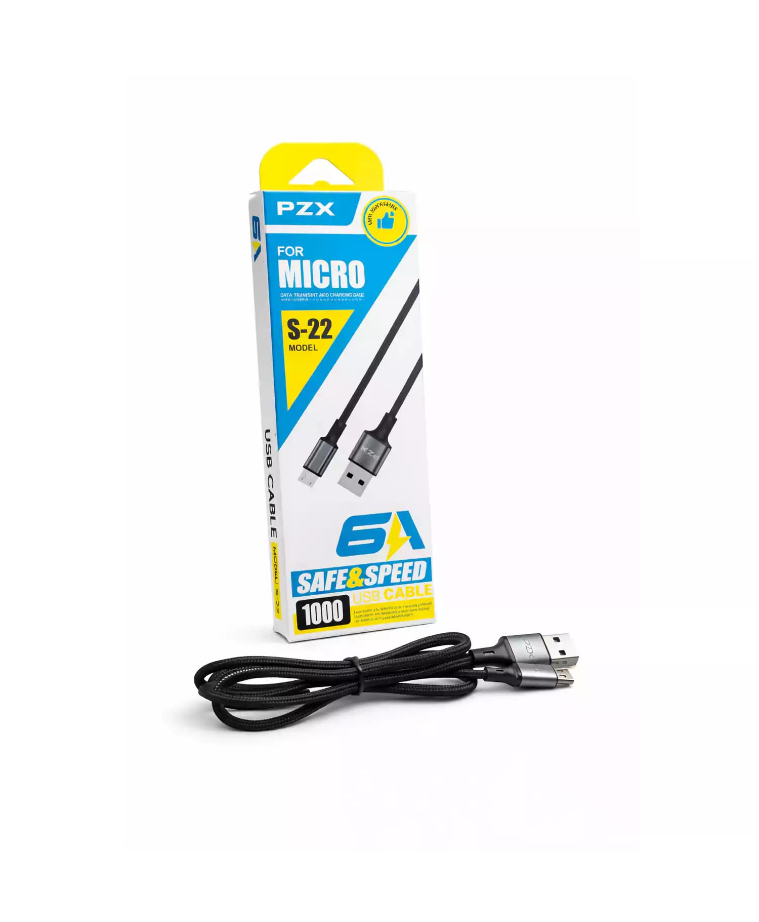 کابل تبدیل USB به micro-B پی زد ایکس S-22 — تصویر ۴