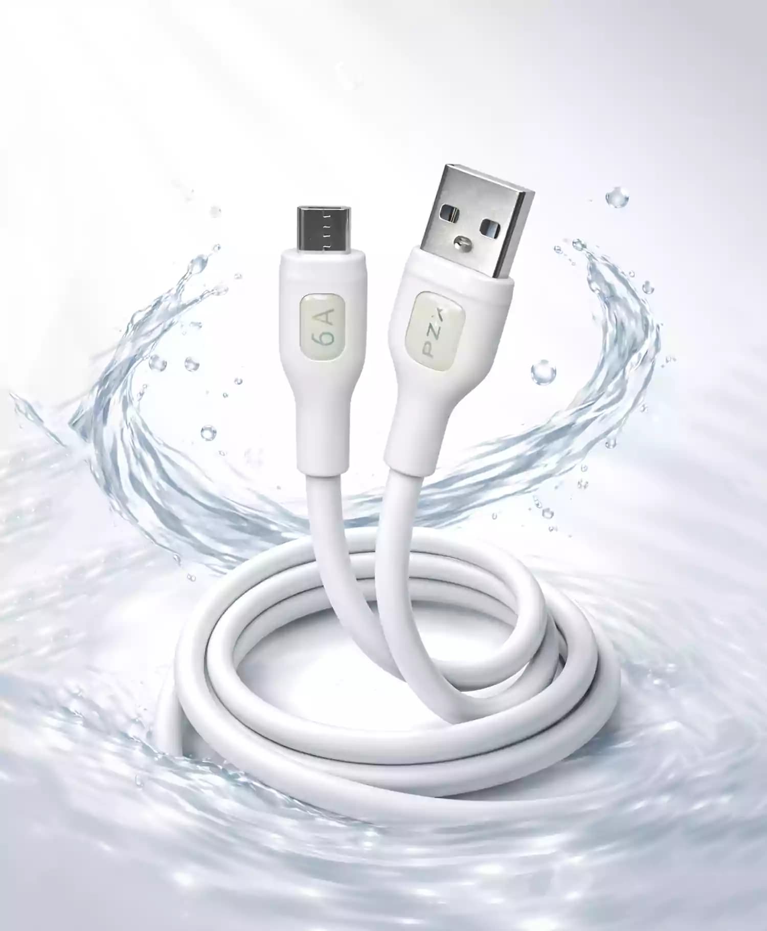 کابل تبدیل USB به micro-B پی زد ایکس S-27 — تصویر ۲