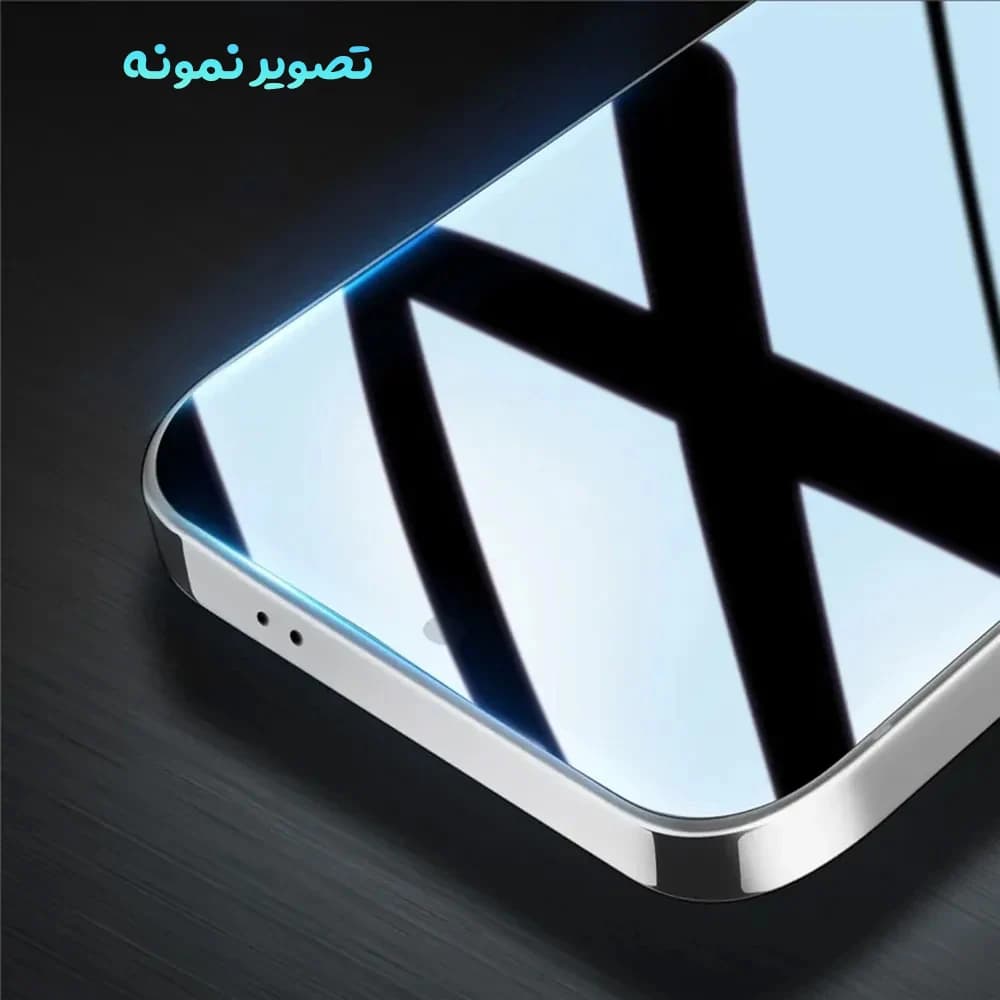 گلس فول چسب Poco F3 مارک LANBI — تصویر ۵