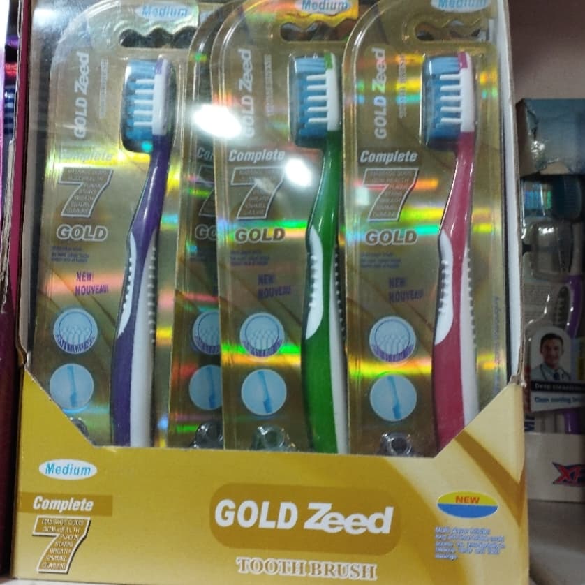 مسواک GOLD Zeed بسته 12 عددی