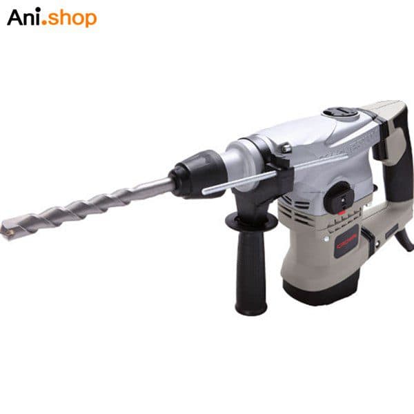 دریل بتن کن کرون دو حالته 38 میلی متر 1250 وات 4 شیار با قلم و مته کد CT18056