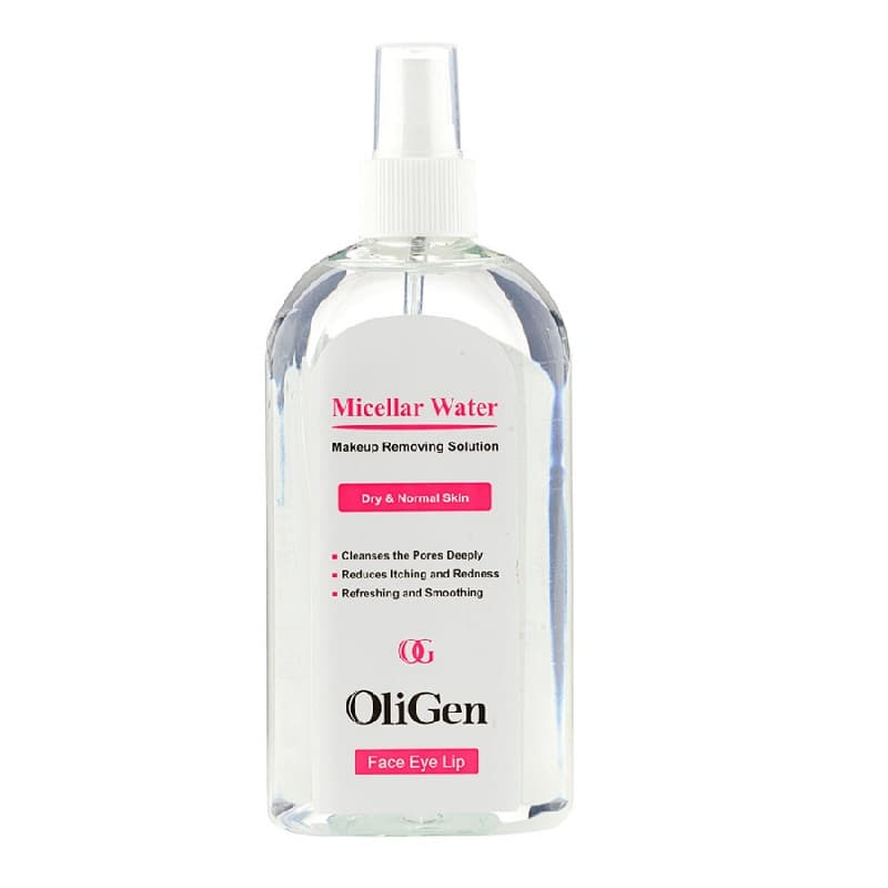 محلول پاک کننده آرایش الی ژن مناسب پوست خشک و معمولی حجم 250mL