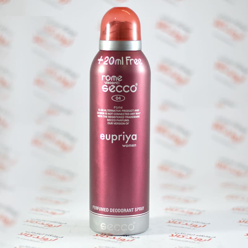 اسپری بدن سکو Secco مدل Eupriya