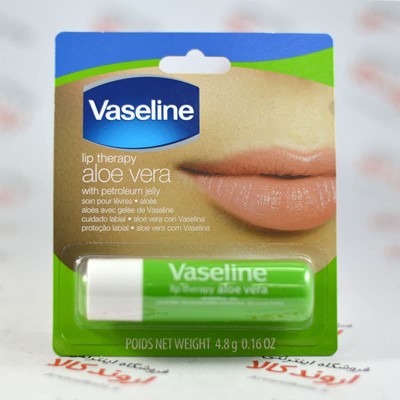 لیپ بالم وازلین Vaseline مدل Aloe Vera