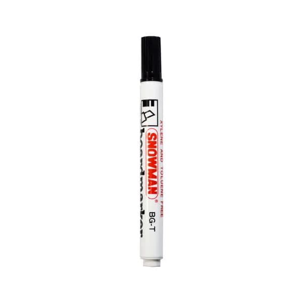 ماژیک وایت برد SnowMan مدل BG-T-01 نوک تخت مشكی