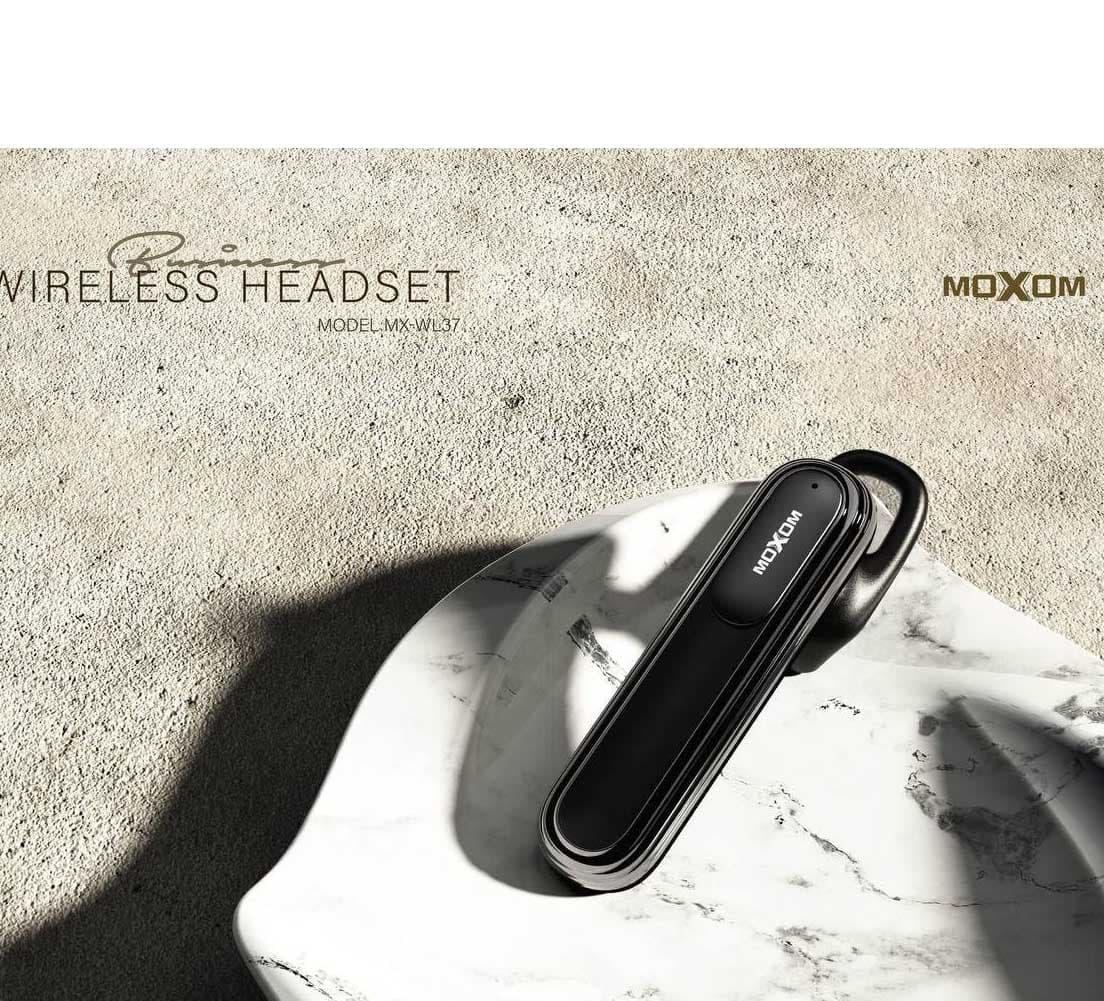بلوتوث تک گوش MOXOM مدل MX-WL37 — تصویر ۲