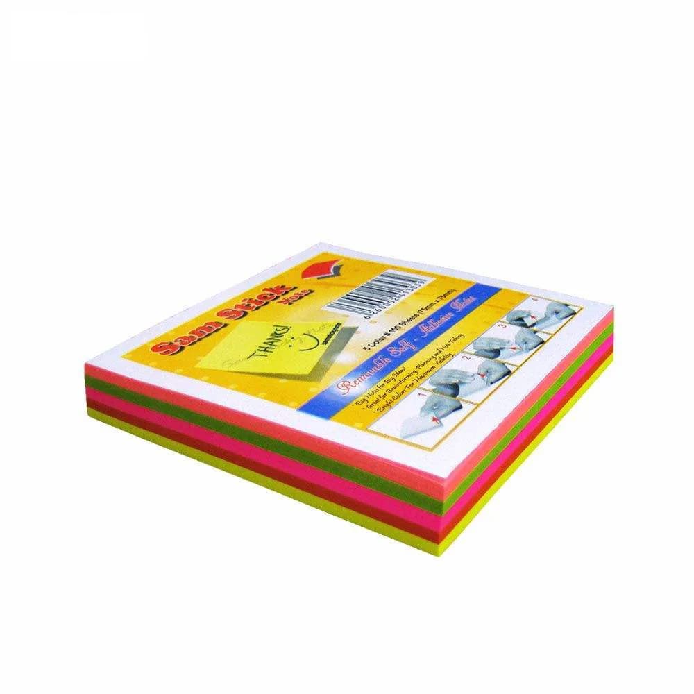 استیکی نوت 5رنگ چسبی Samstick