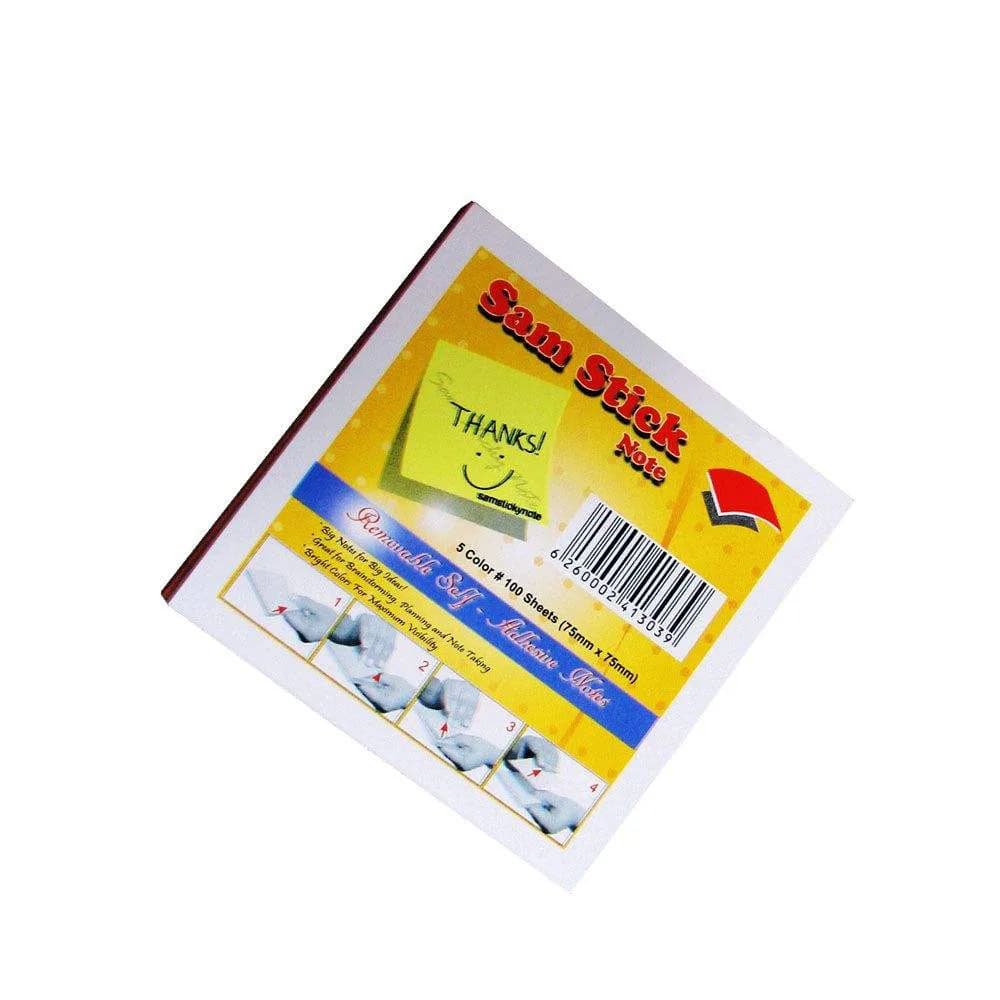 استیکی نوت 5رنگ چسبی Samstick — تصویر ۲