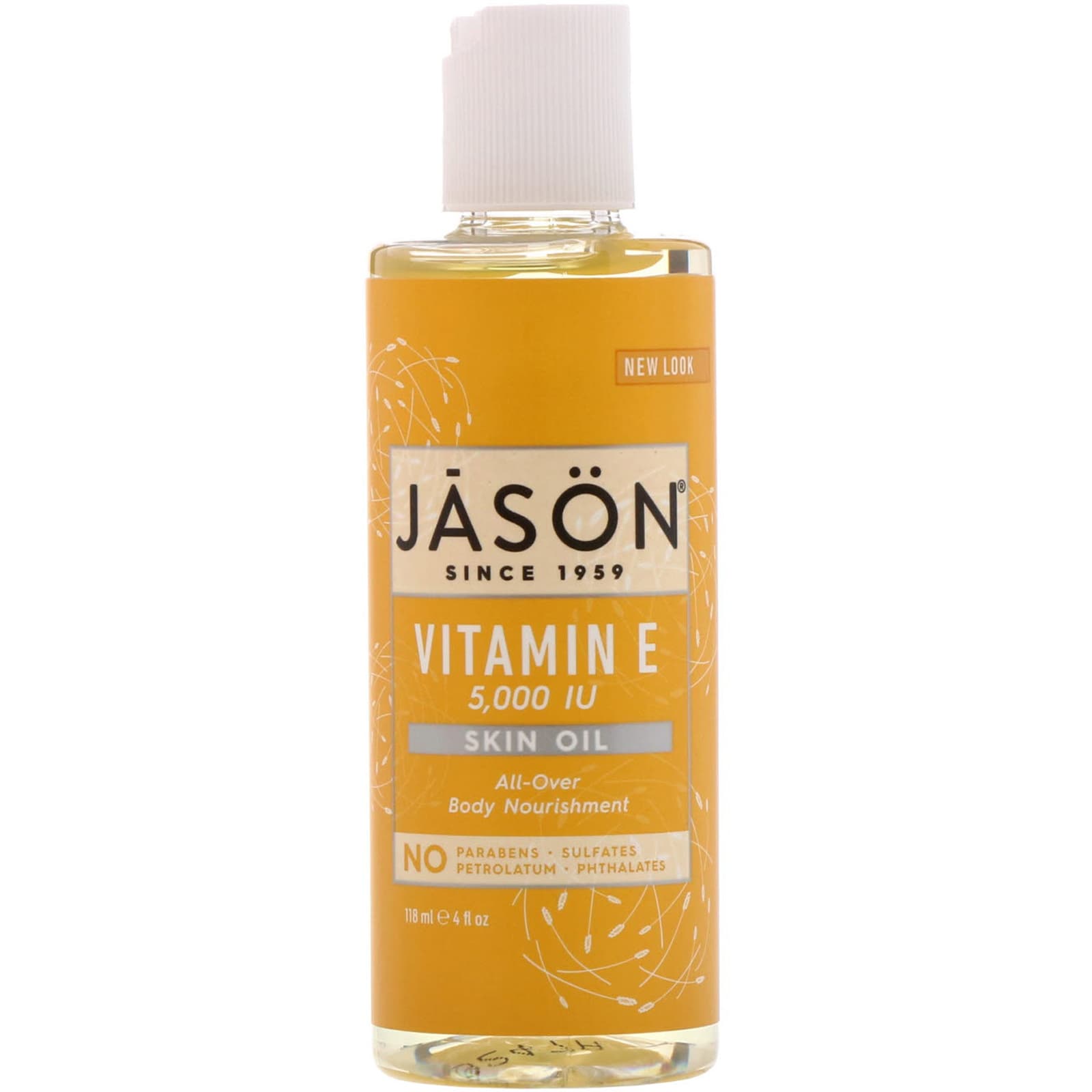 روغن پوست ویتامین E برند Jason Natural مدل Vitamin E Skin Oil