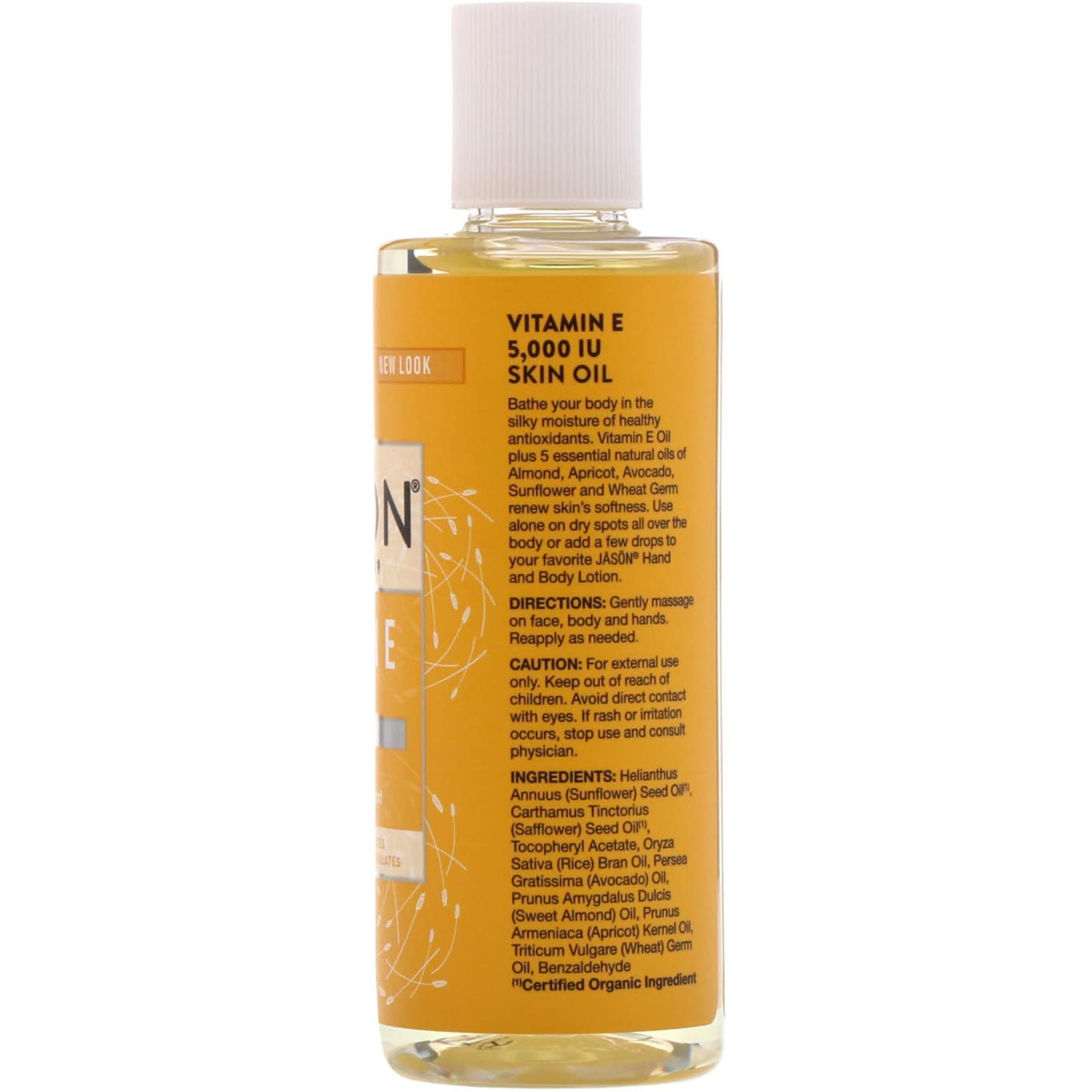 روغن پوست ویتامین E برند Jason Natural مدل Vitamin E Skin Oil — تصویر ۲