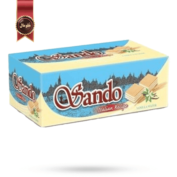 پک ویفر ساندو Sando مدل Vanilla — تصویر ۴